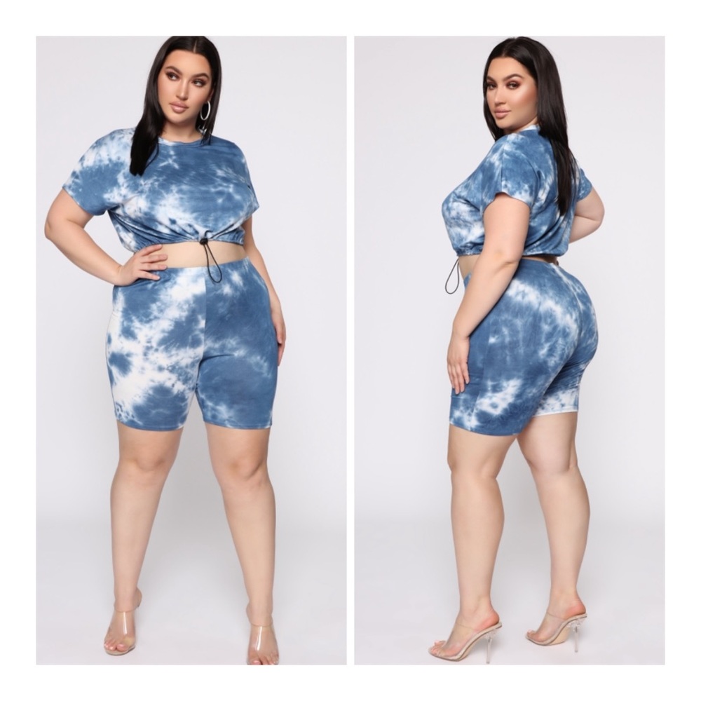 Fashion Nova Cynthia Tie Dye Set